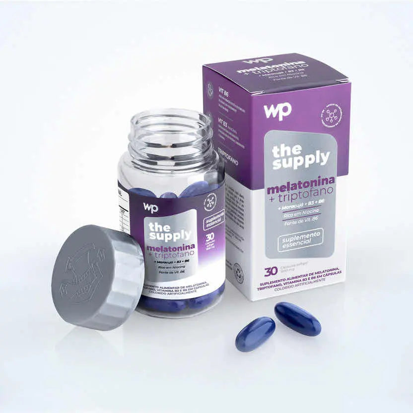 Wpink The Supply Melatonina e Triptofano 30 cápsulas 92g
